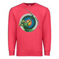 Cardinal Green Arrow DC, Green Arrow DC vintage, Green Arrow DC art, Green Arro Premium Sweatshirt - InspiraDesign