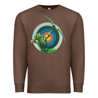Chestnut Green Arrow DC, Green Arrow DC vintage, Green Arrow DC art, Green Arro Premium Sweatshirt - InspiraDesign