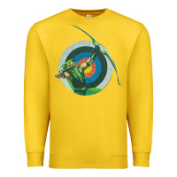 Lemon Green Arrow DC, Green Arrow DC vintage, Green Arrow DC art, Green Arro Premium Sweatshirt - InspiraDesign