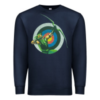 Navy Green Arrow DC, Green Arrow DC vintage, Green Arrow DC art, Green Arro Premium Sweatshirt - InspiraDesign