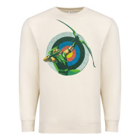 Sandshell Green Arrow DC, Green Arrow DC vintage, Green Arrow DC art, Green Arro Premium Sweatshirt - InspiraDesign