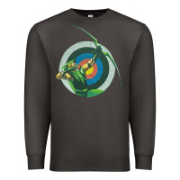 Smoke Green Arrow DC, Green Arrow DC vintage, Green Arrow DC art, Green Arro Premium Sweatshirt - InspiraDesign
