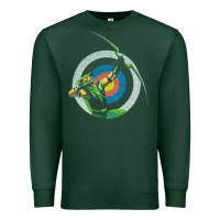 Sports Green Green Arrow DC, Green Arrow DC vintage, Green Arrow DC art, Green Arro Premium Sweatshirt - InspiraDesign