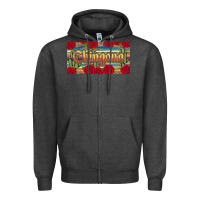 Charcoal Heather chingona Zipper Hoodie - JahusDesignShop