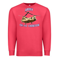 Cardinal ARMY CH-47 CHINOOK HELICOPTER Premium Sweatshirt - InspiraDesign