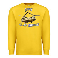 Lemon ARMY CH-47 CHINOOK HELICOPTER Premium Sweatshirt - InspiraDesign