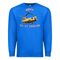 True Royal ARMY CH-47 CHINOOK HELICOPTER Premium Sweatshirt - InspiraDesign