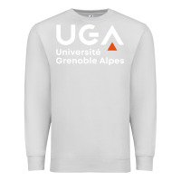 Dove Grey université grenoble alpes Premium Sweatshirt - ArtChic