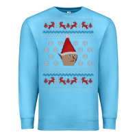 Ocean Blue gnome boi   runescape Premium Sweatshirt - ArtChic