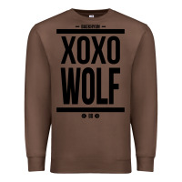 Chestnut EXO WOLF  BaekHyun 88  KPOP Text Style Premium Sweatshirt - ArtChic
