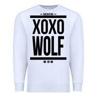 White EXO WOLF  BaekHyun 88  KPOP Text Style Premium Sweatshirt - ArtChic