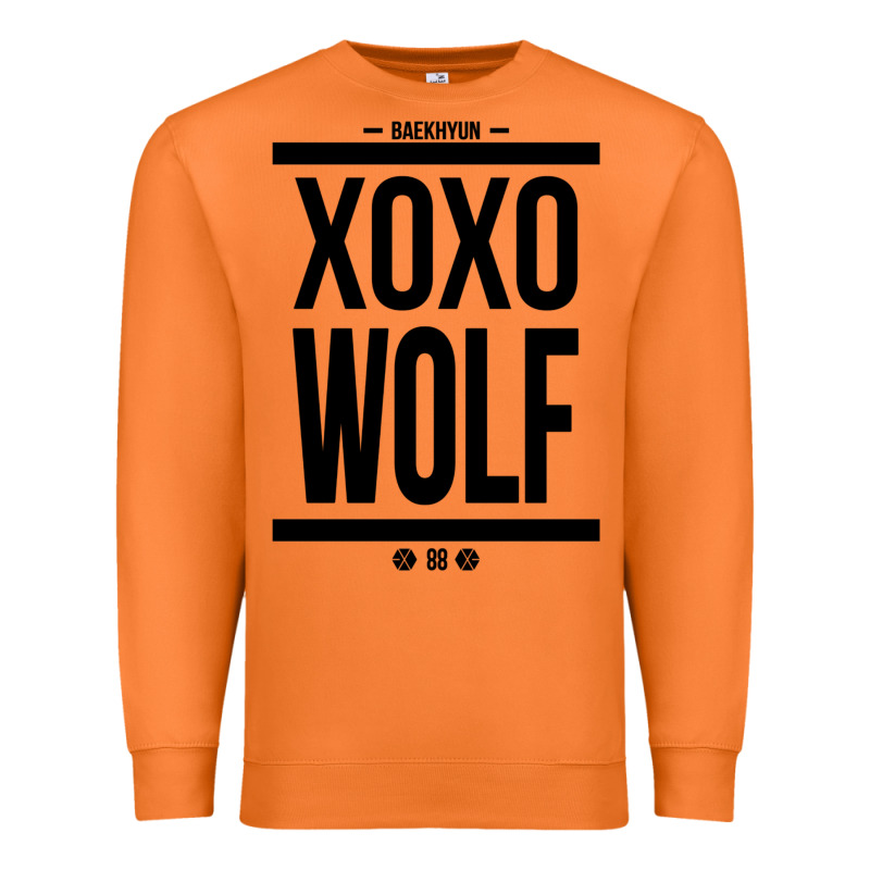 Exo Wolf  Baekhyun 88  Kpop Text Style Premium Sweatshirt by ArtChic | Teevron