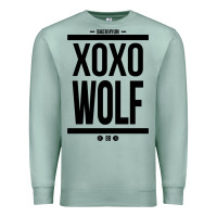 Seafoam EXO WOLF  BaekHyun 88  KPOP Text Style Premium Sweatshirt - ArtChic