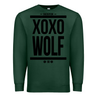 Sports Green EXO WOLF  BaekHyun 88  KPOP Text Style Premium Sweatshirt - ArtChic