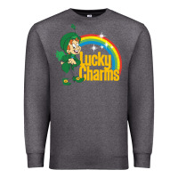 Charcoal Heather lucky charms lucky charms Premium Sweatshirt - ArtChic