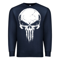 Navy the punisher Premium Sweatshirt - ArtChic