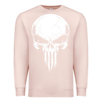 Pale Pink the punisher Premium Sweatshirt - ArtChic