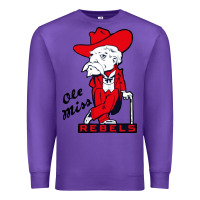 Purple vintage colonel reb mascot Premium Sweatshirt - ArtChic