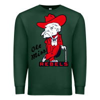 Sports Green vintage colonel reb mascot Premium Sweatshirt - ArtChic