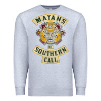 Heather Grey Mayans MC Classic Premium Sweatshirt - ArtChic