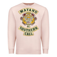 Pale Pink Mayans MC Classic Premium Sweatshirt - ArtChic