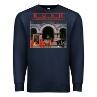 Navy Moving Pictures - Rush Premium Sweatshirt - ArtChic