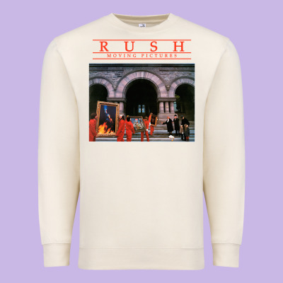 Moving Pictures - Rush Premium Sweatshirt Designed By Artchic