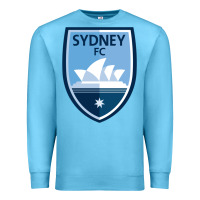 Ocean Blue Sydney FC Premium Sweatshirt - ArtChic