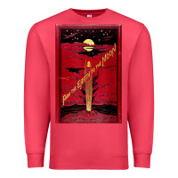 Cardinal From The Earth To The Moon Jules Verne Book Cover Design Premium Sweatshirt - ArtChic