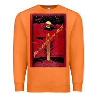 Carrot From The Earth To The Moon Jules Verne Book Cover Design Premium Sweatshirt - ArtChic