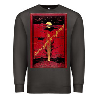 Smoke From The Earth To The Moon Jules Verne Book Cover Design Premium Sweatshirt - ArtChic