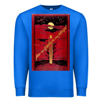 True Royal From The Earth To The Moon Jules Verne Book Cover Design Premium Sweatshirt - ArtChic