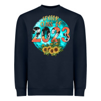 Navy class of 2023 senior Heavyweight Sweatshirt - JahusDesignShop