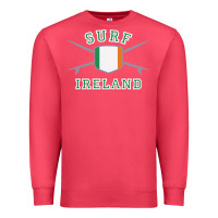 Cardinal ireland surfing hoodie  irish flag surfboards design Premium Sweatshirt - ArtChic