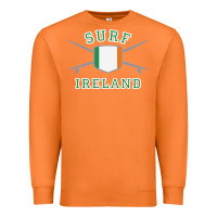 Carrot ireland surfing hoodie  irish flag surfboards design Premium Sweatshirt - ArtChic