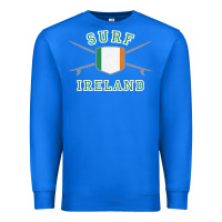 True Royal ireland surfing hoodie  irish flag surfboards design Premium Sweatshirt - ArtChic