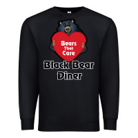 Black resto, black bear diner Premium Sweatshirt - ArtChic