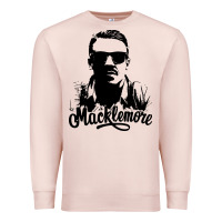 Pale Pink macklemore portrait Premium Sweatshirt - ArtChic