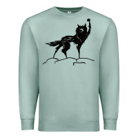 Seafoam fantastic mr fox wolf Premium Sweatshirt - ArtChic