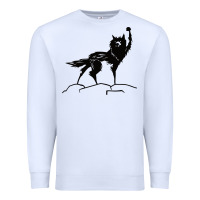White fantastic mr fox wolf Premium Sweatshirt - ArtChic