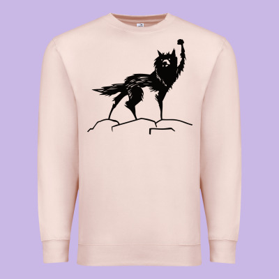 Fantastic Mr Fox Wolf Premium Sweatshirt Designed By Artchic
