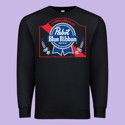 Pabst Blue Ribbon 1 Premium Sweatshirt Designed By Artchic