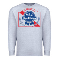 Heather Grey pabst blue ribbon 1 Premium Sweatshirt - ArtChic