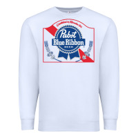 White pabst blue ribbon 1 Premium Sweatshirt - ArtChic