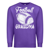 Purple football grandma women family matching players mothers day t shirt Premium Sweatshirt - ArtChic