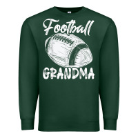 Sports Green football grandma women family matching players mothers day t shirt Premium Sweatshirt - ArtChic