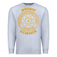 Heather Grey the bronx science Premium Sweatshirt - ArtChic
