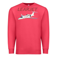 Cardinal learjet airplane flying pilot long sleeve t shirt Premium Sweatshirt - ArtChic