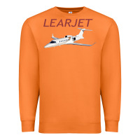 Carrot learjet airplane flying pilot long sleeve t shirt Premium Sweatshirt - ArtChic