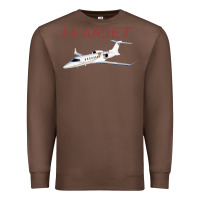 Chestnut learjet airplane flying pilot long sleeve t shirt Premium Sweatshirt - ArtChic